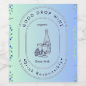 ワインロゴ ワインラベル (シングルラベル)