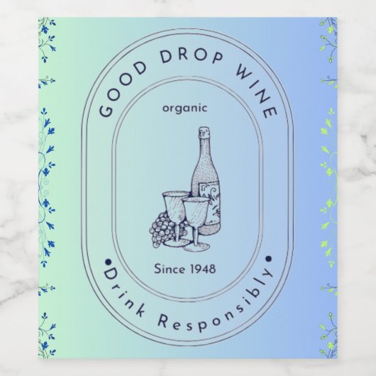 ワインロゴ ワインラベル (シングルラベル)