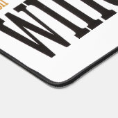 ワインワードクラウドデザインデスクマット デスクマット (コーナー)