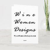 ワインヴィクセンのバレンタインデーのカード シーズンカード (裏面)