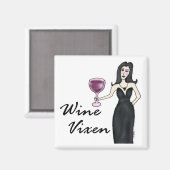 ワインヴィクセン(ことわざなし)磁石 マグネット (正面/裏面)