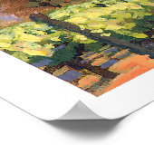 ワインヴィネヤードプリント ポスター (角)