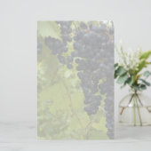 ワインヴィネヤード結婚テーマ 便箋 (スタンド正面)