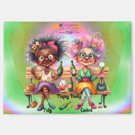 ワイン予測できなレディースの磁石 マグネット