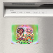 ワイン予測できなレディースの磁石 マグネット (インサイチュ (食洗機))