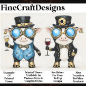 ワイン付きスチームパンクウィムジー牛AM8デカップワイン 薄葉紙