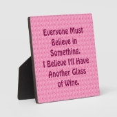 ワイン卓上 フォトプラーク (正面)