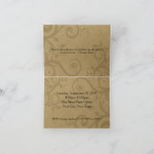 ワイン及びチーズ味見のパーティの招待状カード 招待状 (内部)