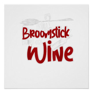 ワイン女子飲ハロウィーンサレムウィッチTシャツ ポスター