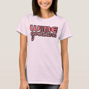ワイン女神ワイン Tシャツ