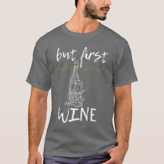 ワイン好きな女性のためのワインギフト Tシャツ