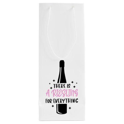 ワイン好きのためのリースリング ワインギフトバッグ (裏面)