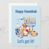 ワイン好きのハヌカーに火を付けよう シーズンカード (正面/裏面)