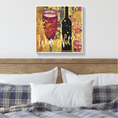 ワイン好き キャンバスプリント (インサイチュ (寝室))