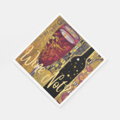 ワイン好き スタンダードランチョンナプキン (角)