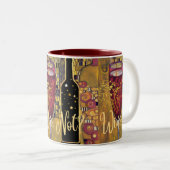 ワイン好き ツートーンマグカップ (正面右)