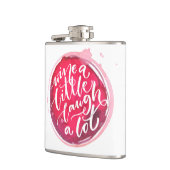 ワイン好き フラスク (左)