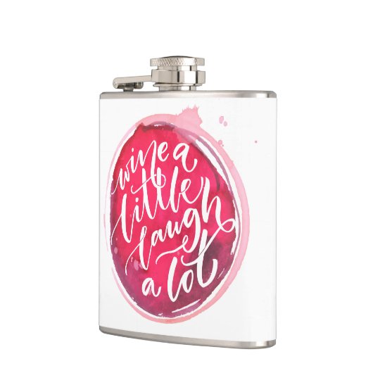 ワイン好き フラスク (左)