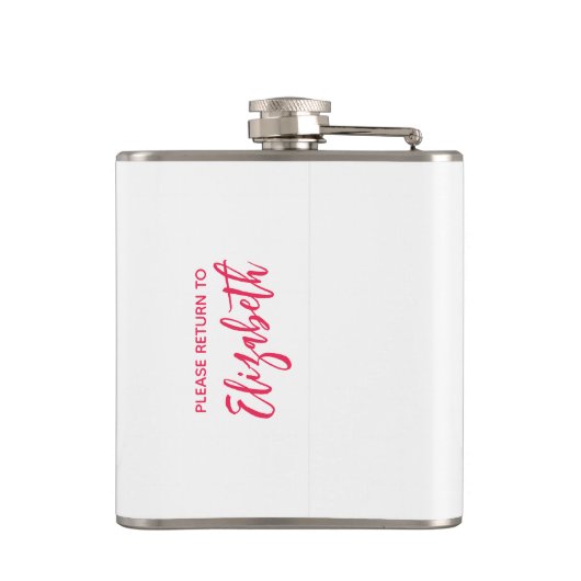 ワイン好き フラスク (裏面)