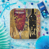 ワイン好き ペーパープレート (パーティー)