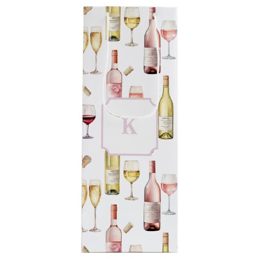 ワイン好き ワインギフトバッグ (正面)