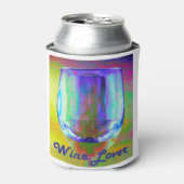 ワイン好き 缶クーラー (缶正面)