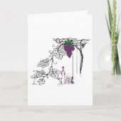 ワイン好空白のき カード (正面)