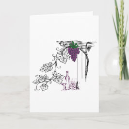 ワイン好空白のき カード