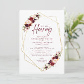 ワイン婚約パーティ 招待状 (スタンド正面)