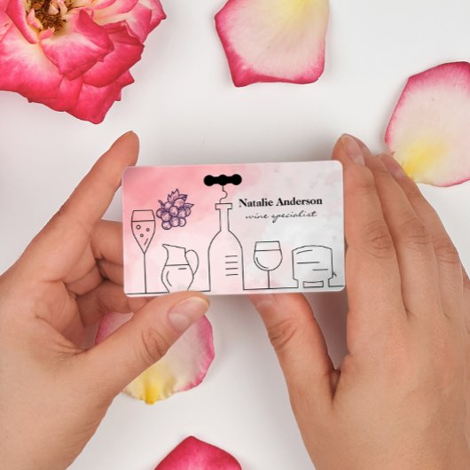 ワイン容器 名刺