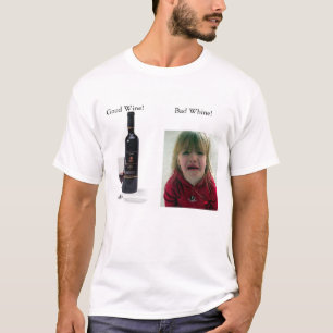 ワイン対すすり泣き Tシャツ