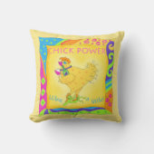 ワイン小さなシックなパワー白っぽい黄色 クッション (正面)