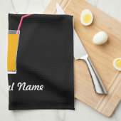 ワイン引用文ヨガクラス?グラスのキッチンタオルを注ぐ キッチンタオル (四つ折り)