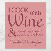 ワイン引用文名前をカスタムするラベル ワインラベル (シングルラベル)