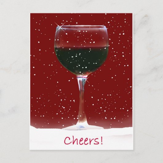 ワイン応援ホリデーハガキ シーズンポストカード (正面)