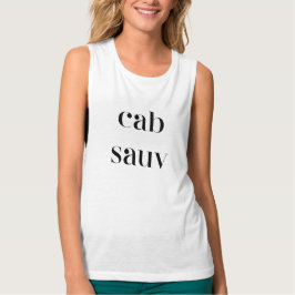 ワイン愛好家のための黒くモダンな文字のタクシーSauv Tシャツ