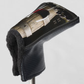 ワイン愛好家のカスタムなモノグラムの運搬人カバー ゴルフヘッドカバー (3/4 正面)