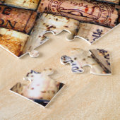 ワイン愛好家のパズル ジグソーパズル (側面)