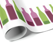 ワイン愛好家の包装紙 ラッピングペーパー (ロールコーナー)