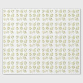 ワイン愛好家ぶどうラッピング紙 ラッピングペーパー (フラット)