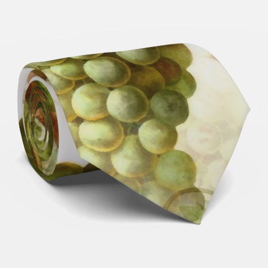 ワイン愛好家エレガントブドウ柄デザインネクタイ ネクタイ (ロール)