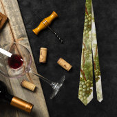 ワイン愛好家エレガントブドウ柄デザインネクタイ ネクタイ