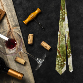 ワイン愛好家エレガントブドウ柄デザインネクタイ ネクタイ