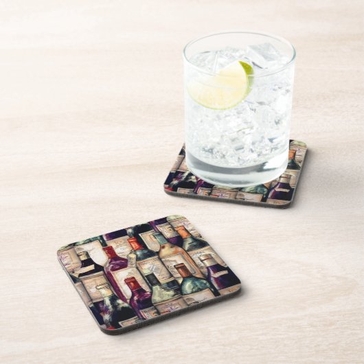 ワイン愛好家コースターセット コースター (右側)