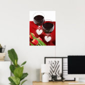 ワイン愛好家ポスター ポスター (ホームオフィス)