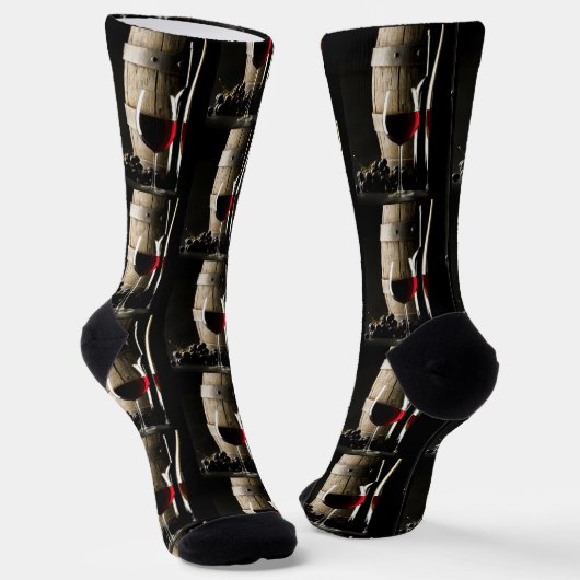 ワイン愛好家 ソックス (傾斜あり)