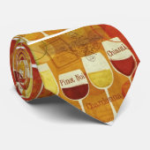 ワイン愛好家 ネクタイ (ロール)