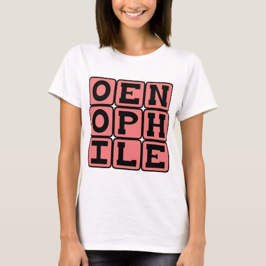 ワイン愛好家 Tシャツ (正面)