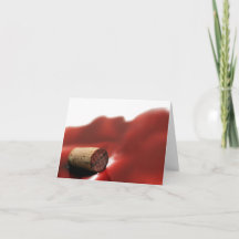 ワイン愛好家「UnCorKed」ノートカード