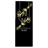 ワイン抱き枕 – シャンパンスプラッシュ ワインギフトバッグ (正面)